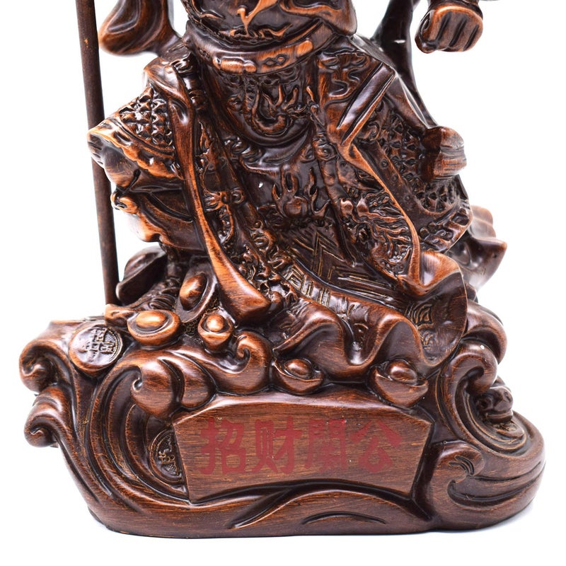 FUNSXBUG Feng Shui Guan Di Statue Figurines - Decor for Home Office or Tabletop, Good Luck Gift - Image 5